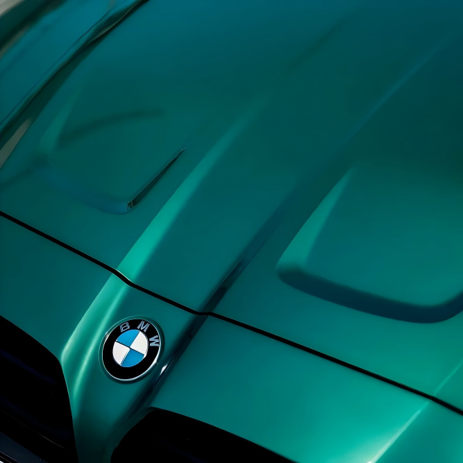 Gloss Metallic Isle Of Man Green Car Vinyl Wrap