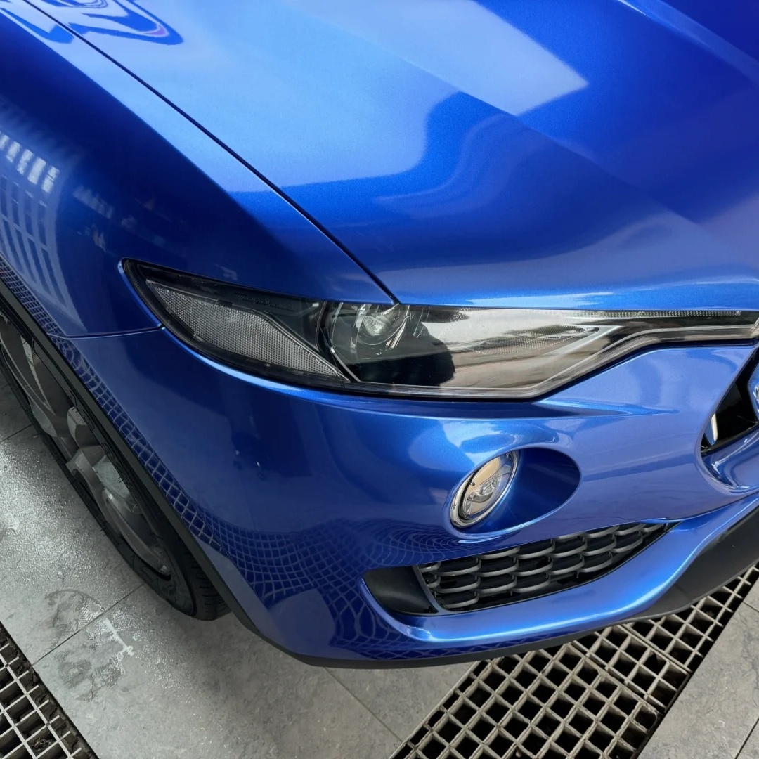 Gloss Metallic Portimand Blue Car Vinyl Wrap BMW PET