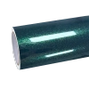 Gloss Metallic Royal Green Car Vinyl Wrap PET