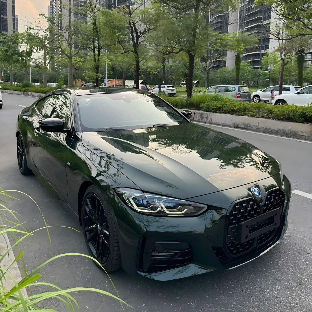 Gloss Metallic Royal Green Car Vinyl Wrap PET