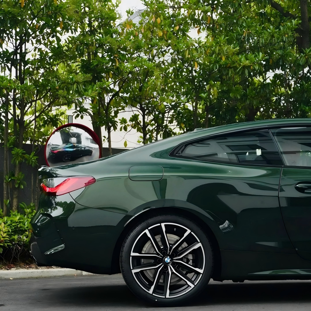 Gloss Metallic Royal Green Car Vinyl Wrap PET