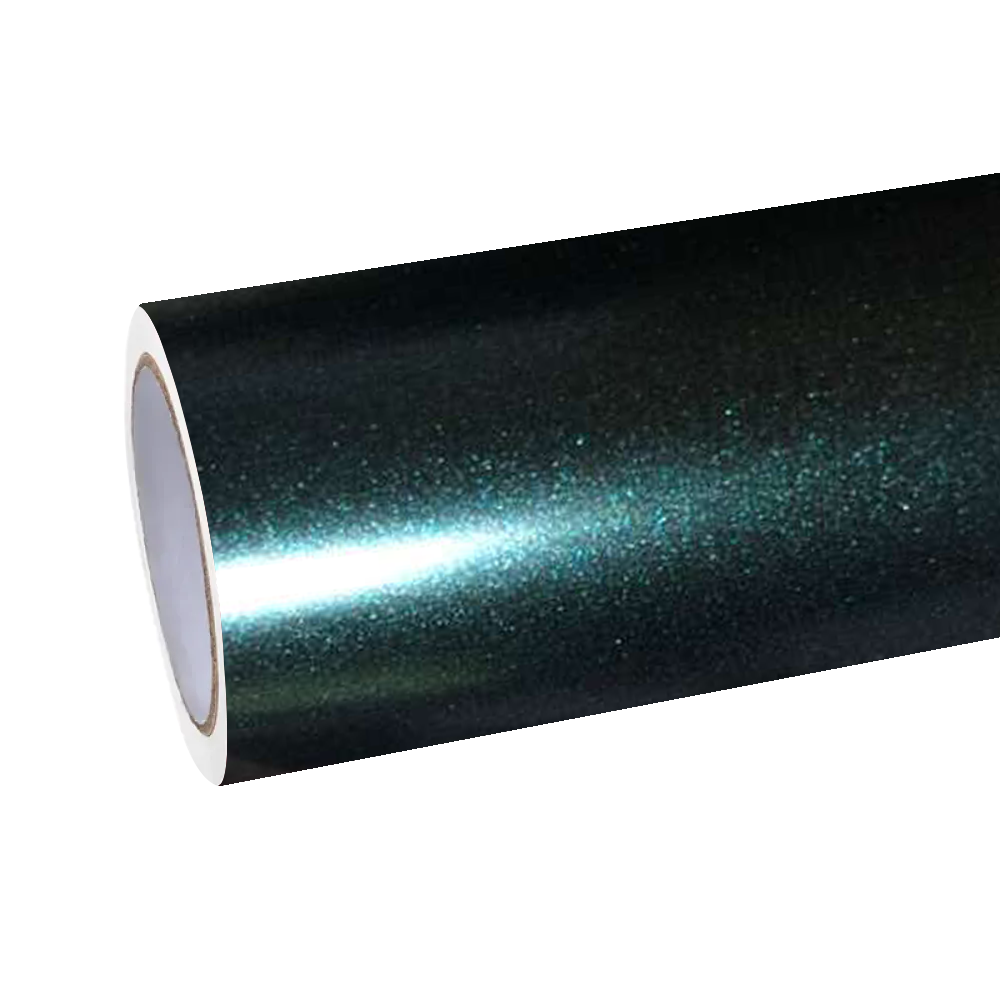 Matte Metallic Dark Green Car Vinyl Wrap Forest Green Wrap