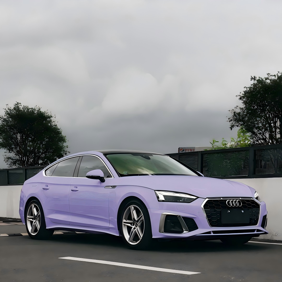 Matte Satin Lavender Purple Car Vinyl Wrap PET