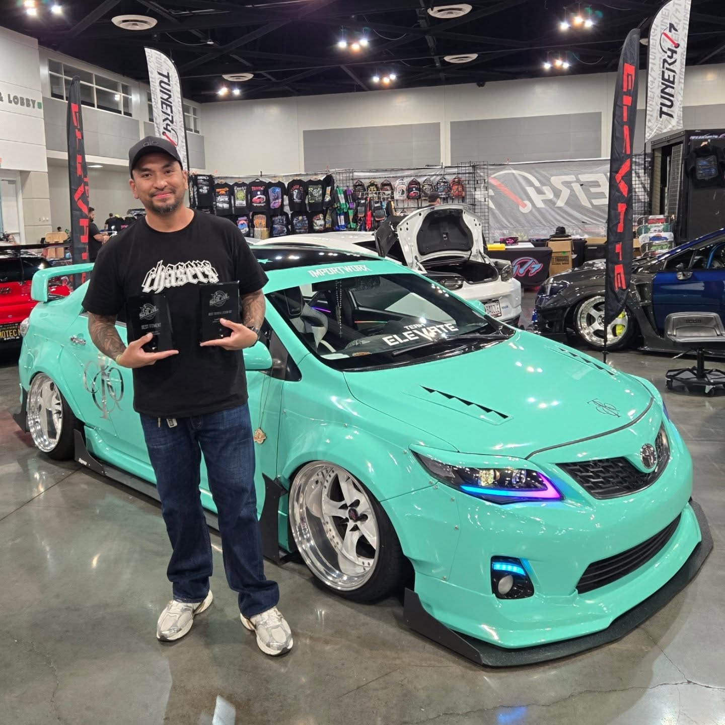 Gloss Porsche Mint Green Car Vinyl Wrap PET