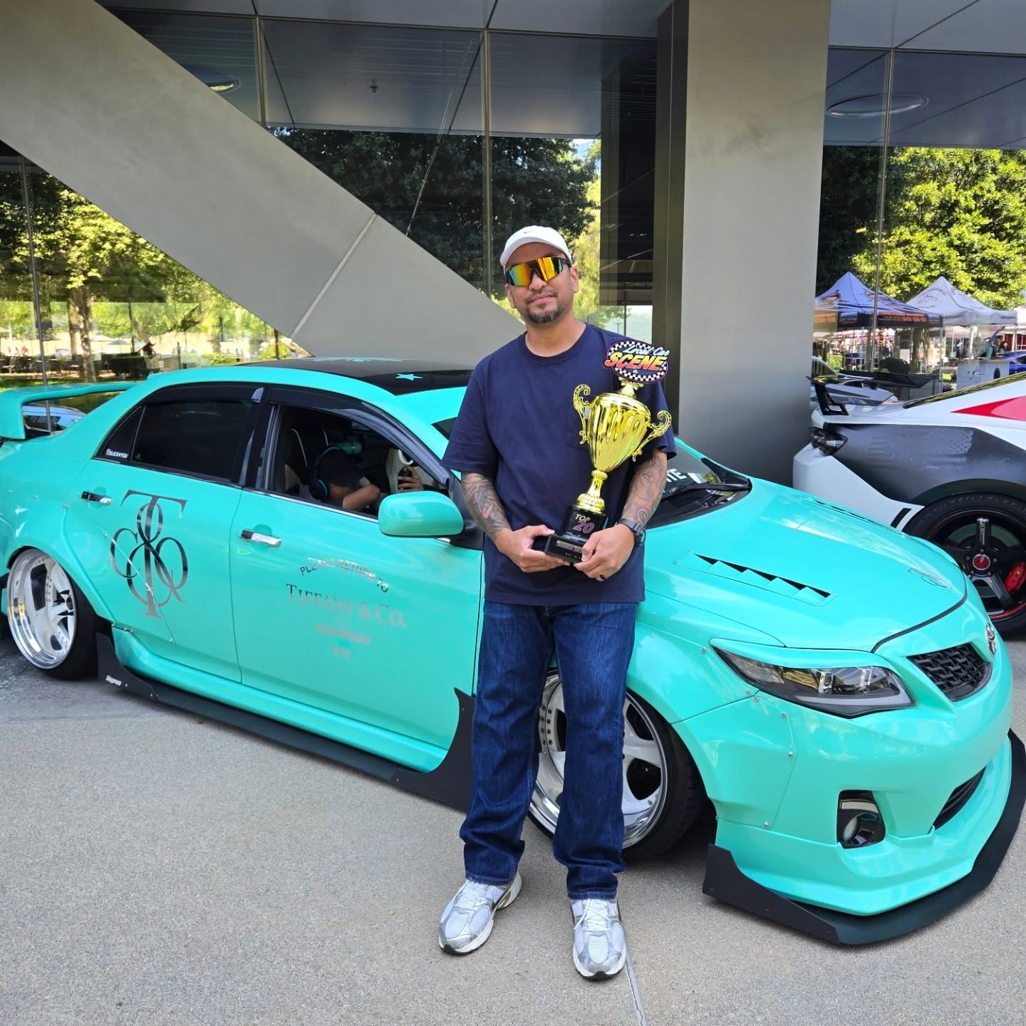 Gloss Porsche Mint Green Car Vinyl Wrap PET