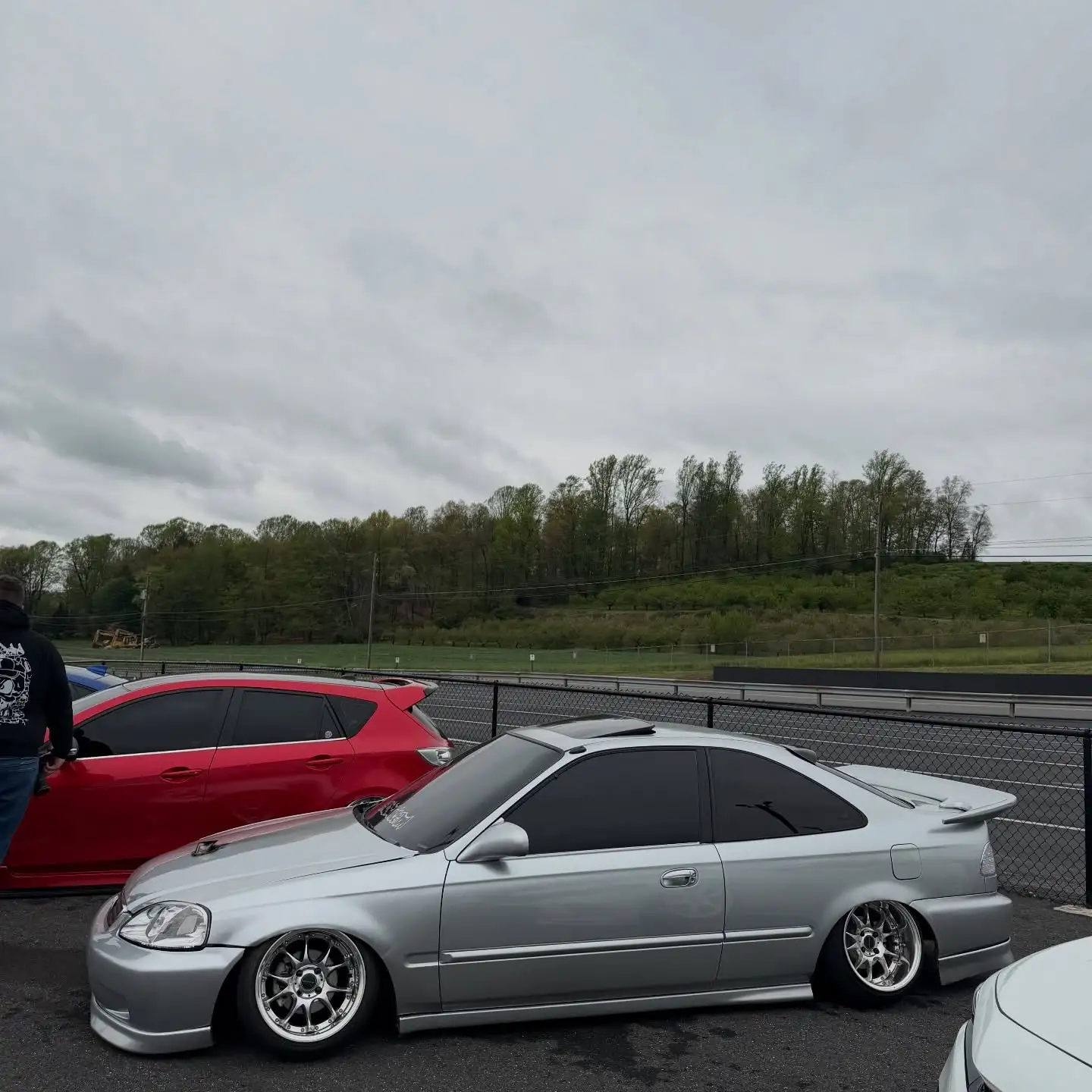 Liquid Silver Car wrap