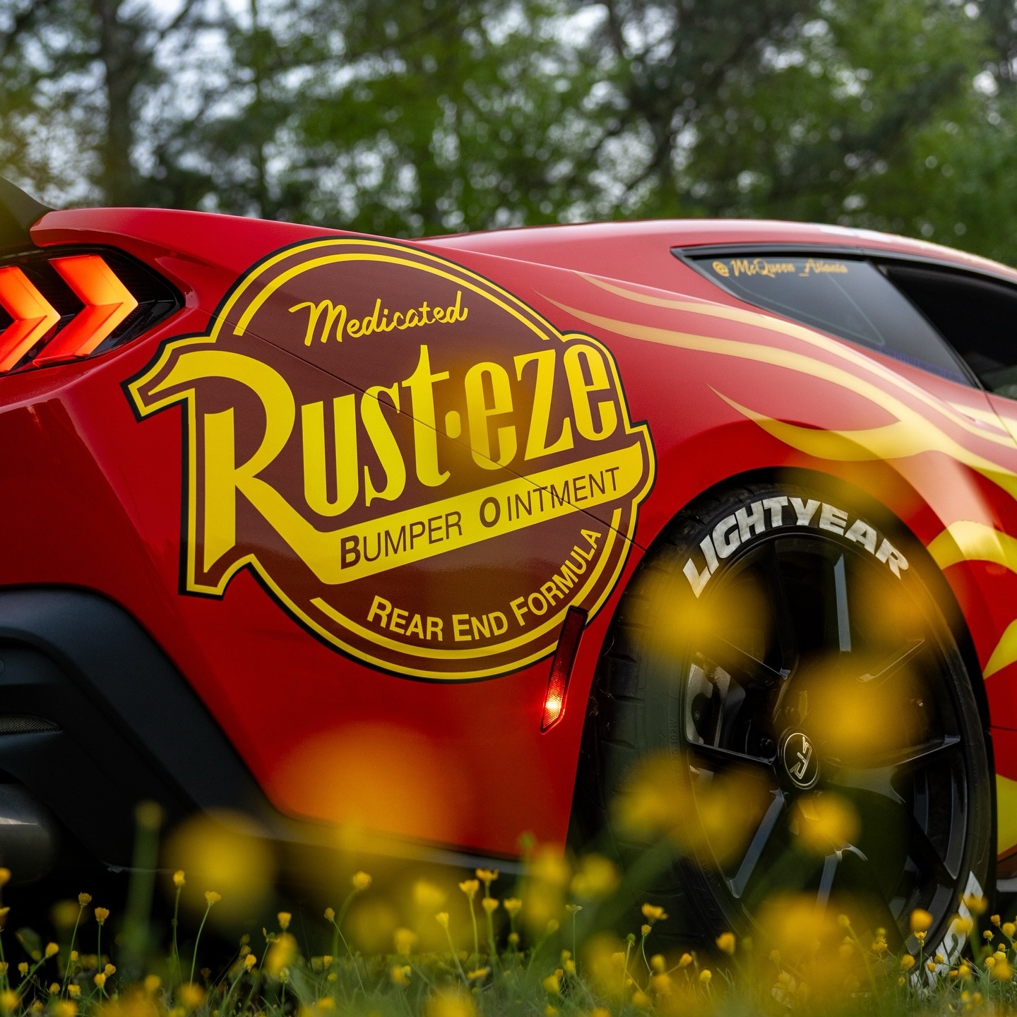 Lightning McQueen Wrap