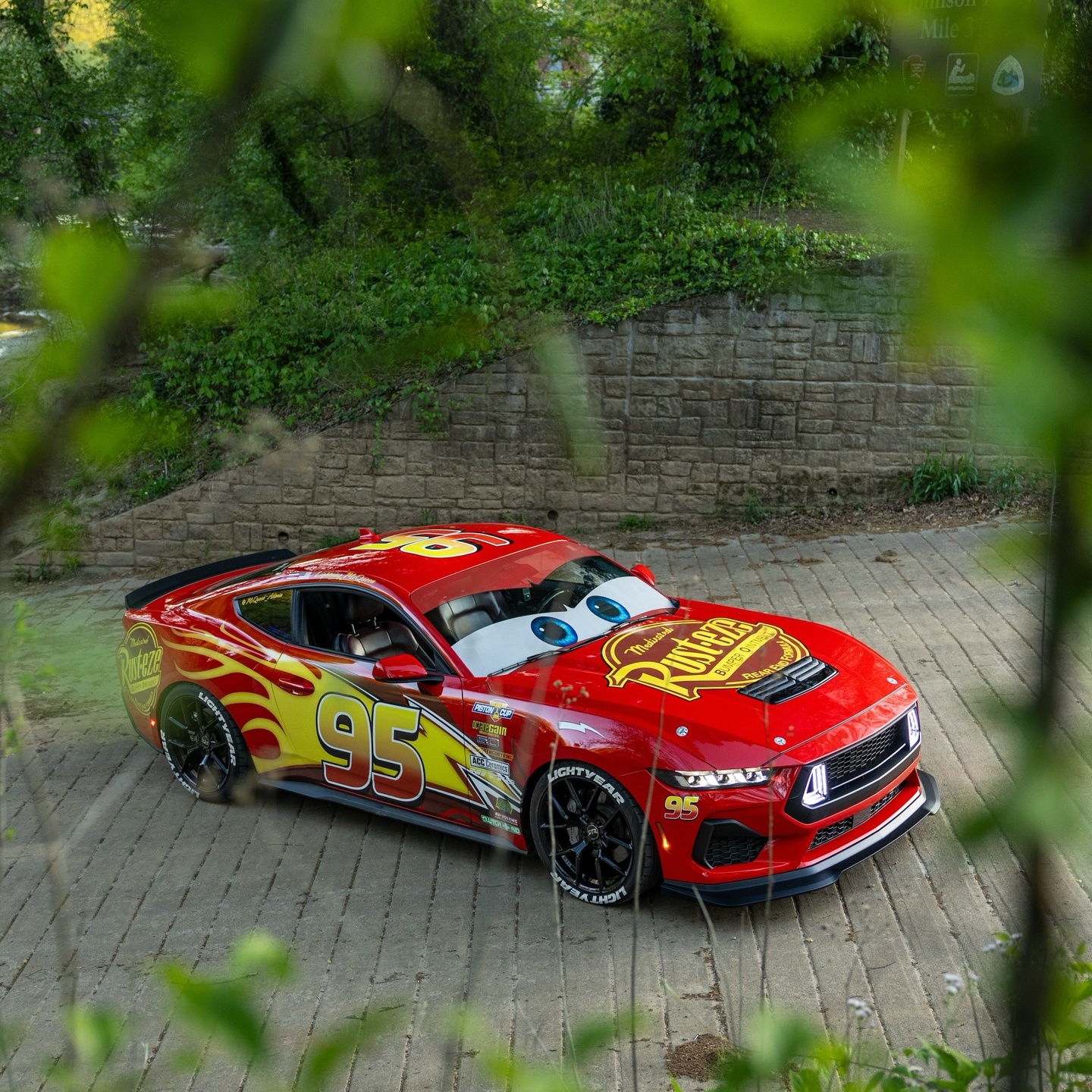 Lightning McQueen Wrap