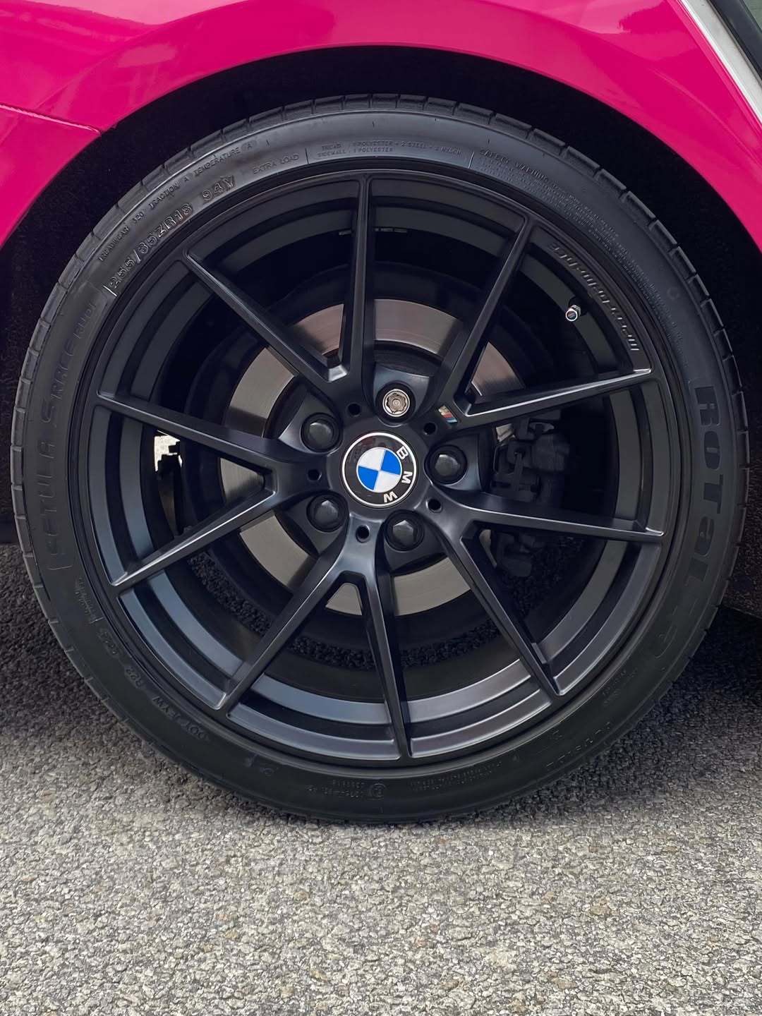Gloss Crystal Rose Red Car Vinyl Wrap PET