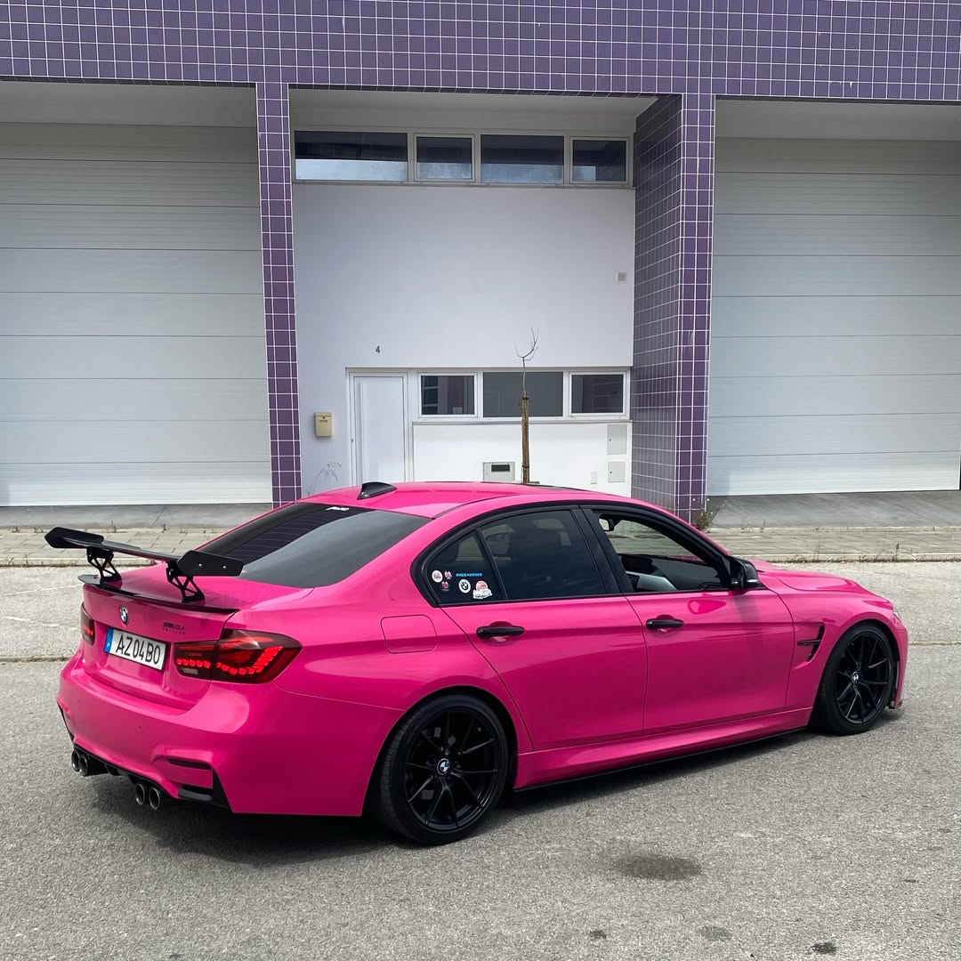 Gloss Crystal Rose Red Car Vinyl Wrap PET