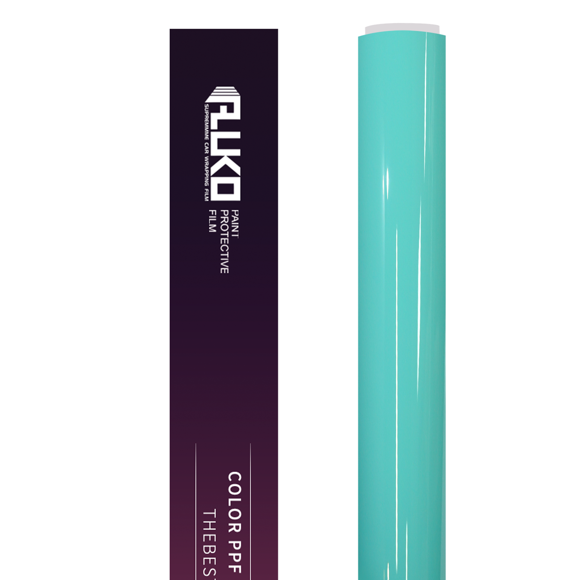 TPU Gloss Tiffany Blue Colored PPF Paint Protection Film