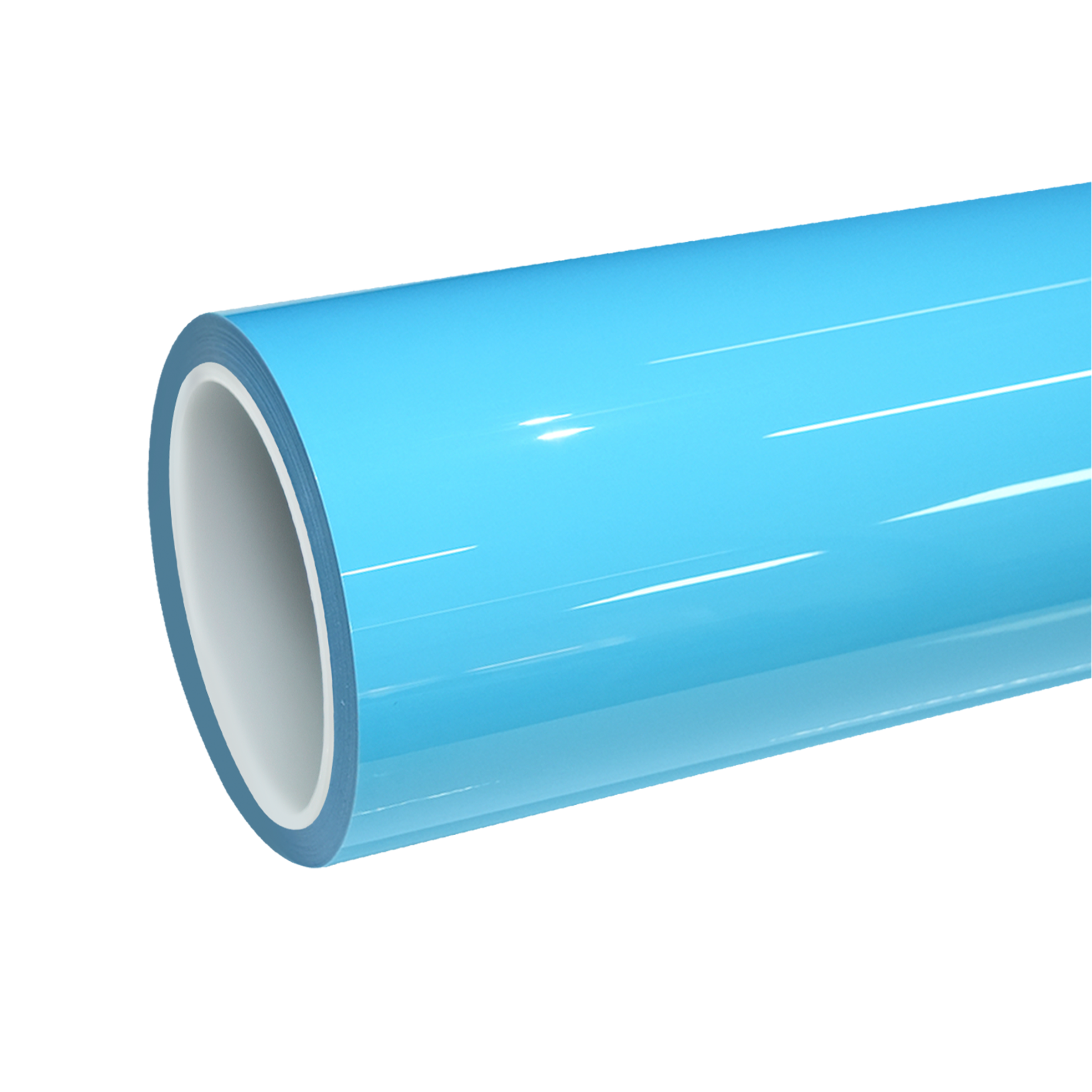 Glossy Light Sky Blue Colored PPF