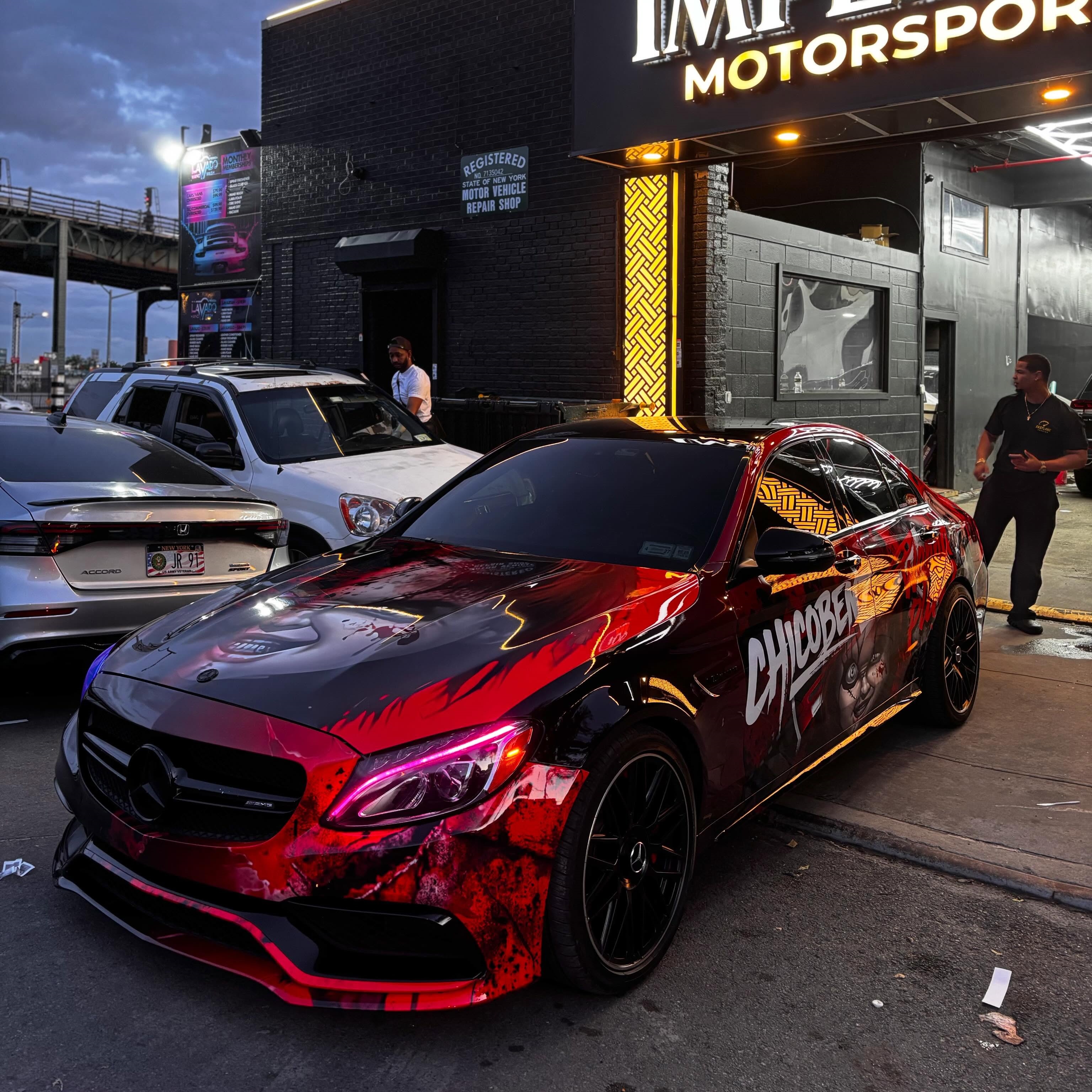Itasha car wrap