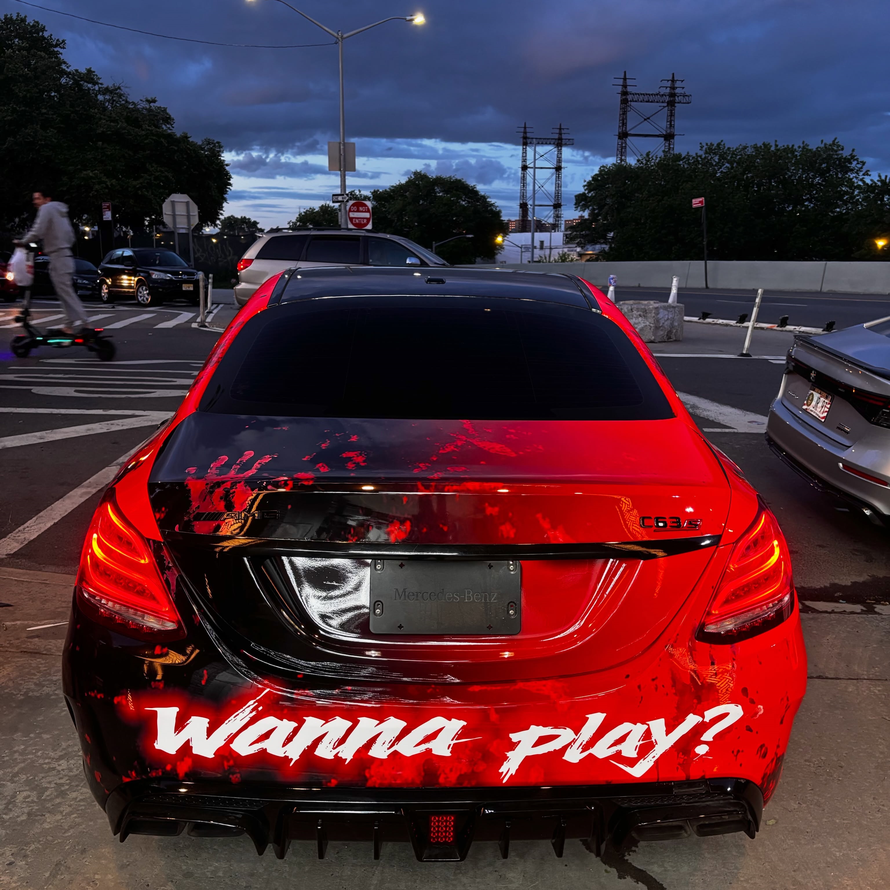 ALUKOVINYL Child's Play Itasha Anime Custom Design Car Wrap