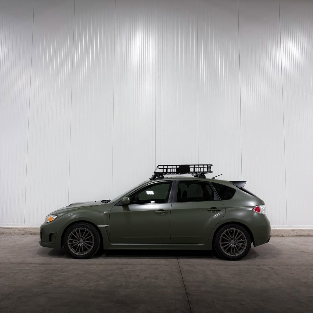 Matte Satin Ceramics Military Green car wrap
