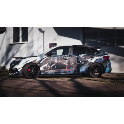 ALUKOVINYL Spiderman Venom Itasha Custom Design Car Wrap 02