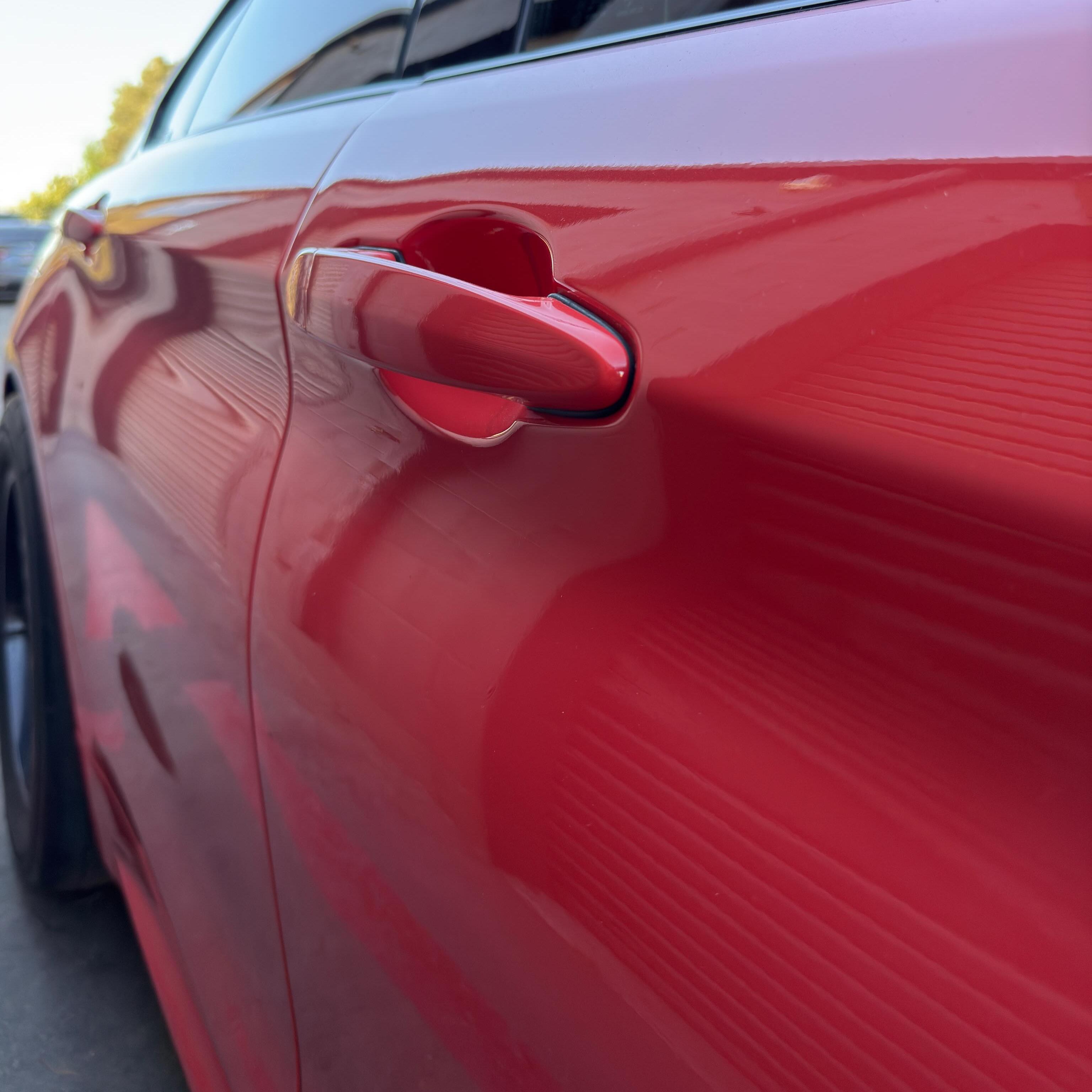 Gloss Porsche Orange Car Vinyl Wrap PET