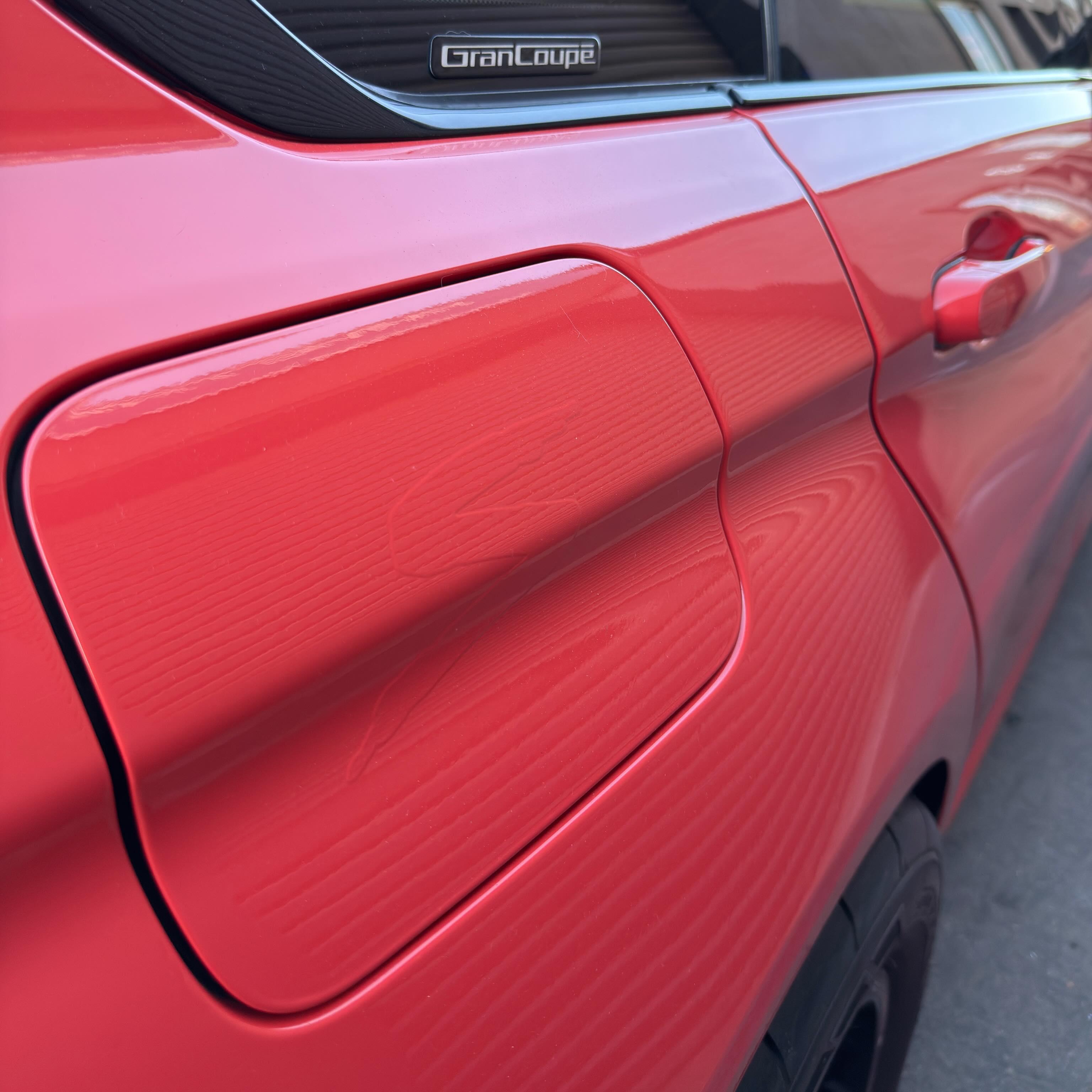 Gloss Porsche Orange Car Vinyl Wrap PET