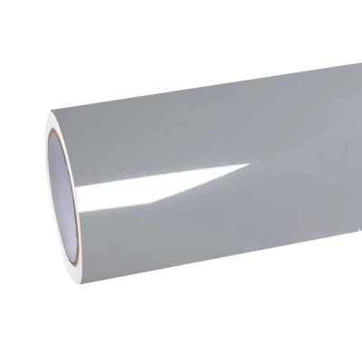 Gloss Light Nardo Grey Car Vinyl Wrap PET 01