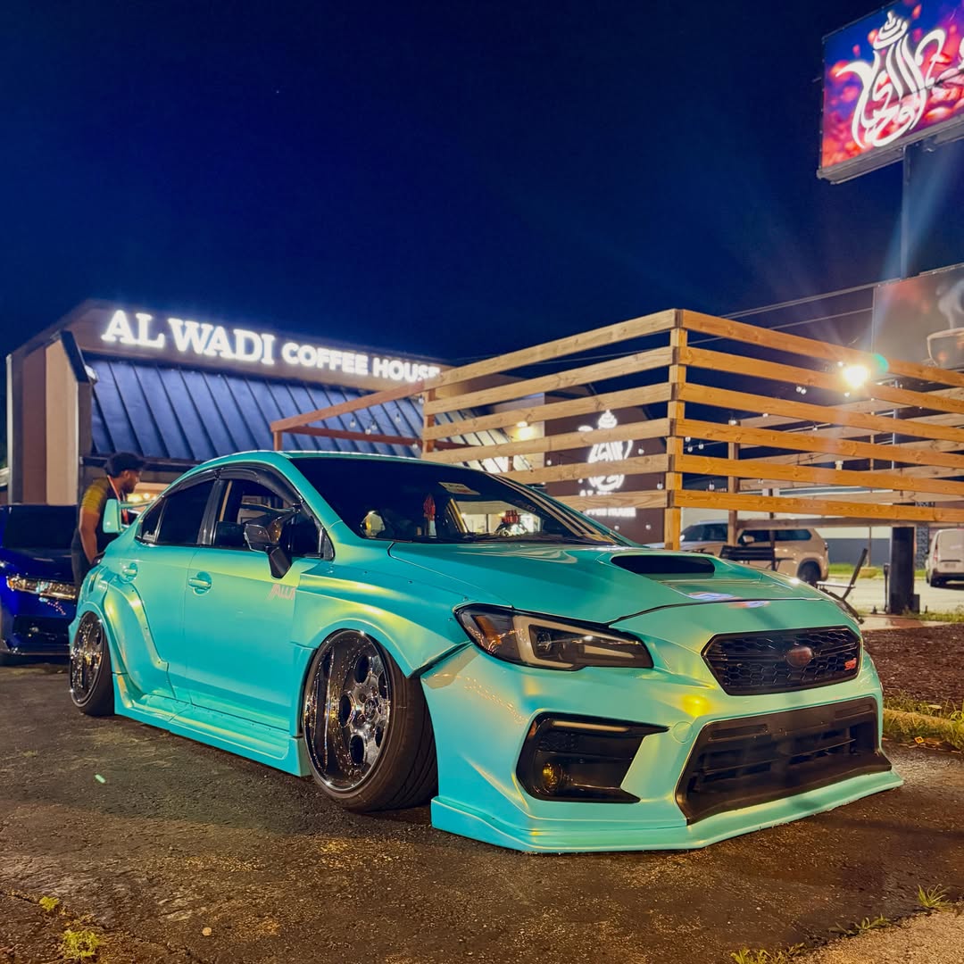Gloss Metallic Neon Ice Blue Car Vinyl Wrap