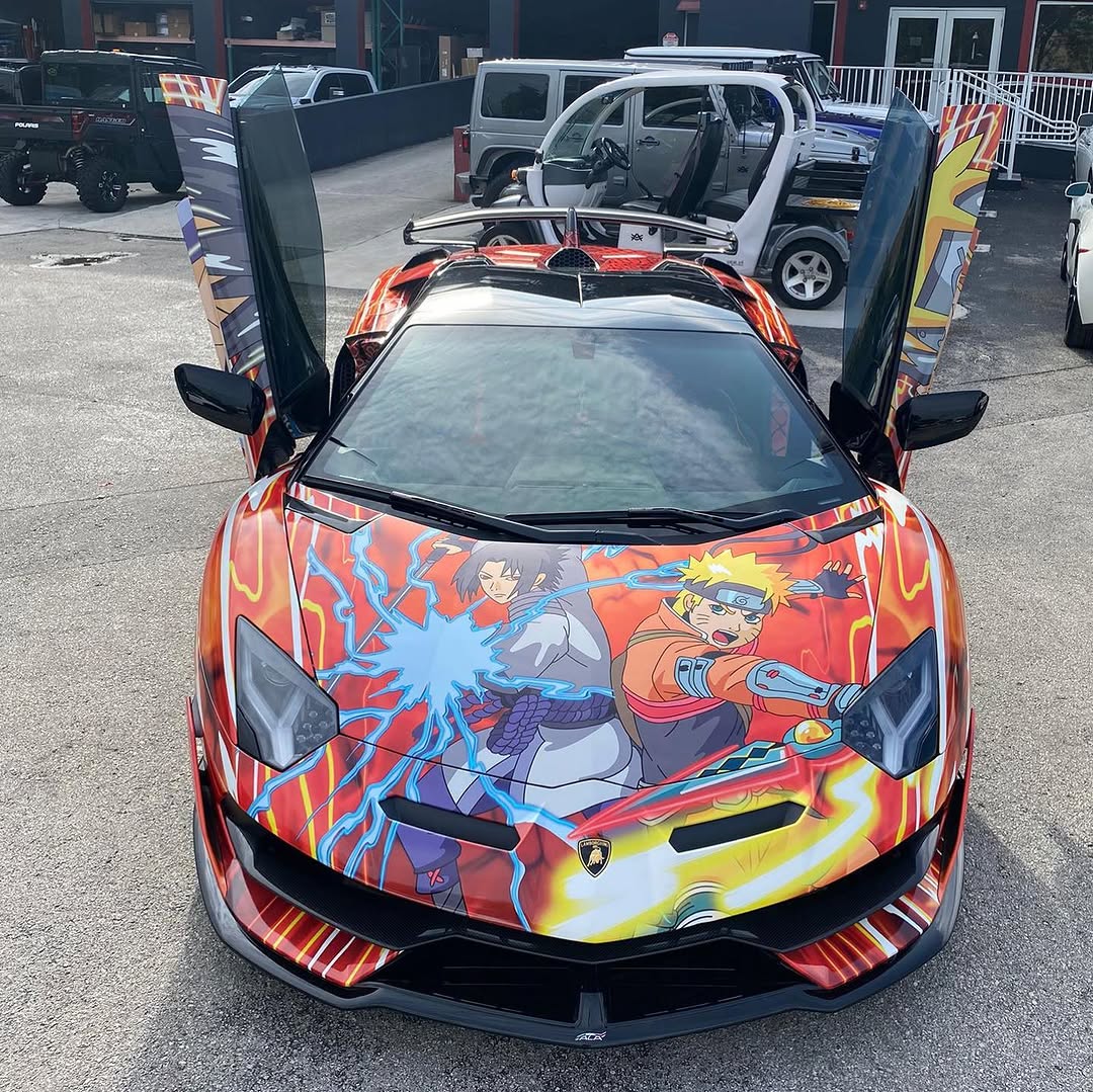 Naruto Itasha wrap