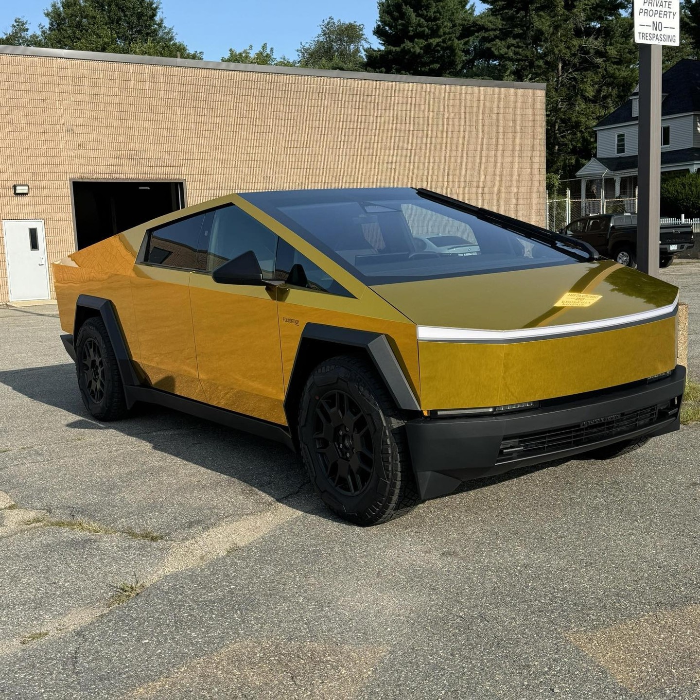 Gloss Mirror Chrome Yellow Car Vinyl Wrap
