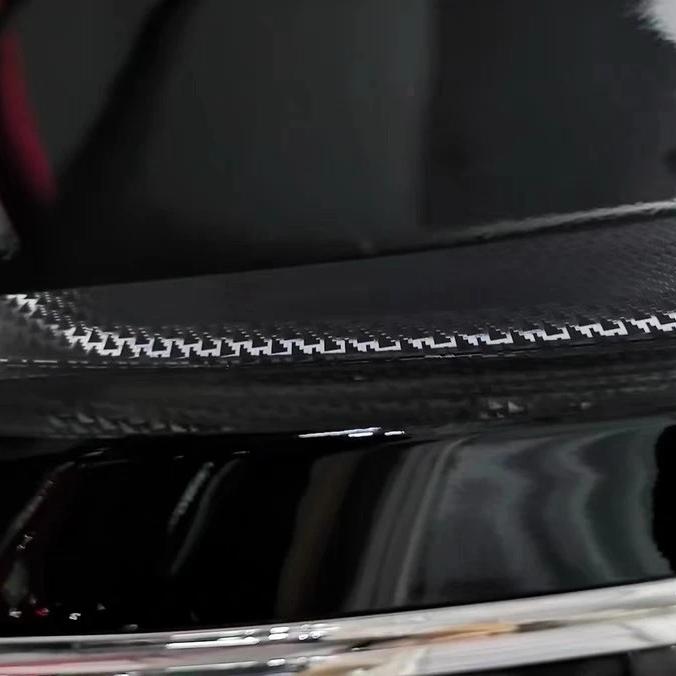 Matte Carbon Fiber Aircraft Black Car Vinyl Wrap PET