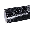 Matte Carbon Fiber Meta Cosmic Black Car Vinyl Wrap PET