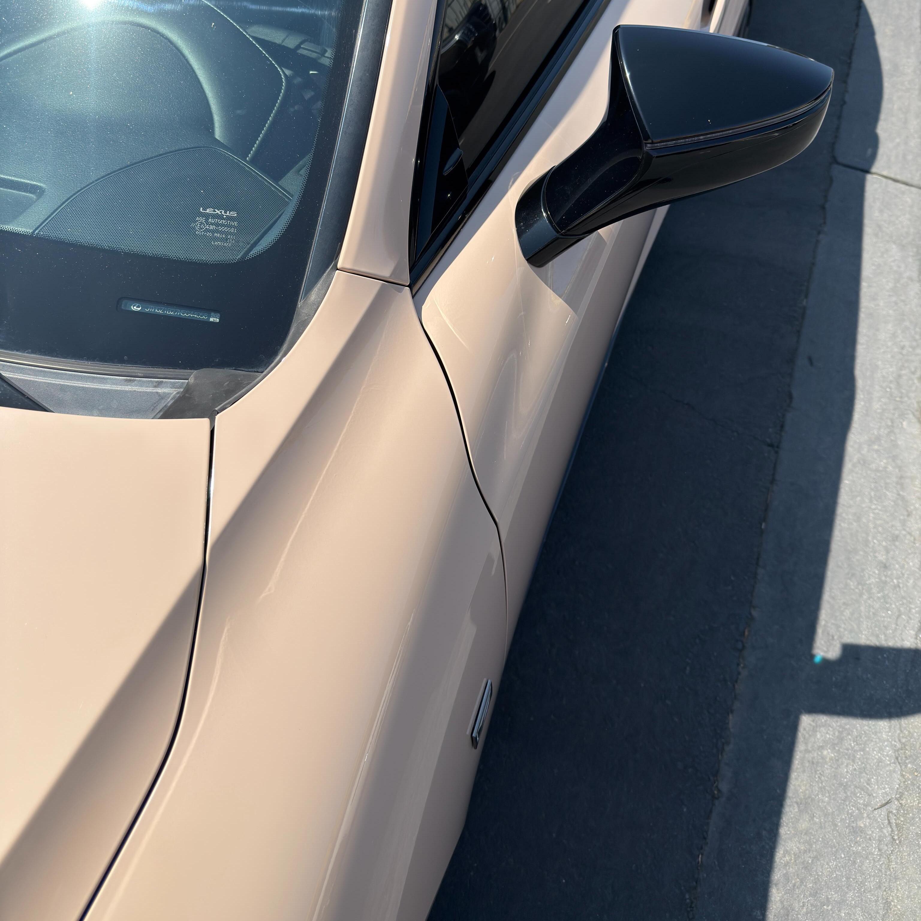 ภาพอ้างอิงสีฟิล์ม Gloss Super Shine Latte Car Vinyl Wrap PET รหัส D8011 — ภาพที่ 3