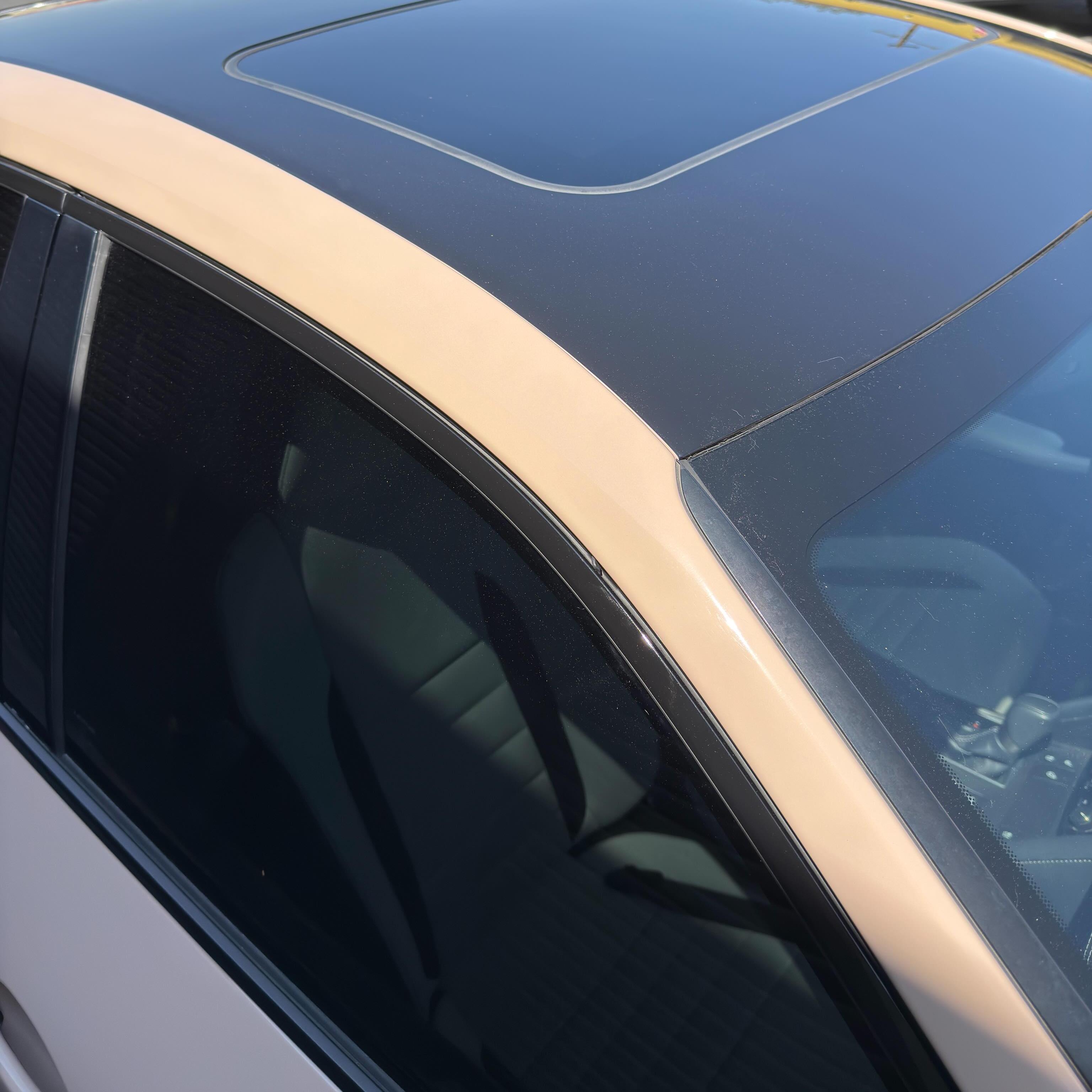 ภาพอ้างอิงสีฟิล์ม Gloss Super Shine Latte Car Vinyl Wrap PET รหัส D8011 — ภาพที่ 7