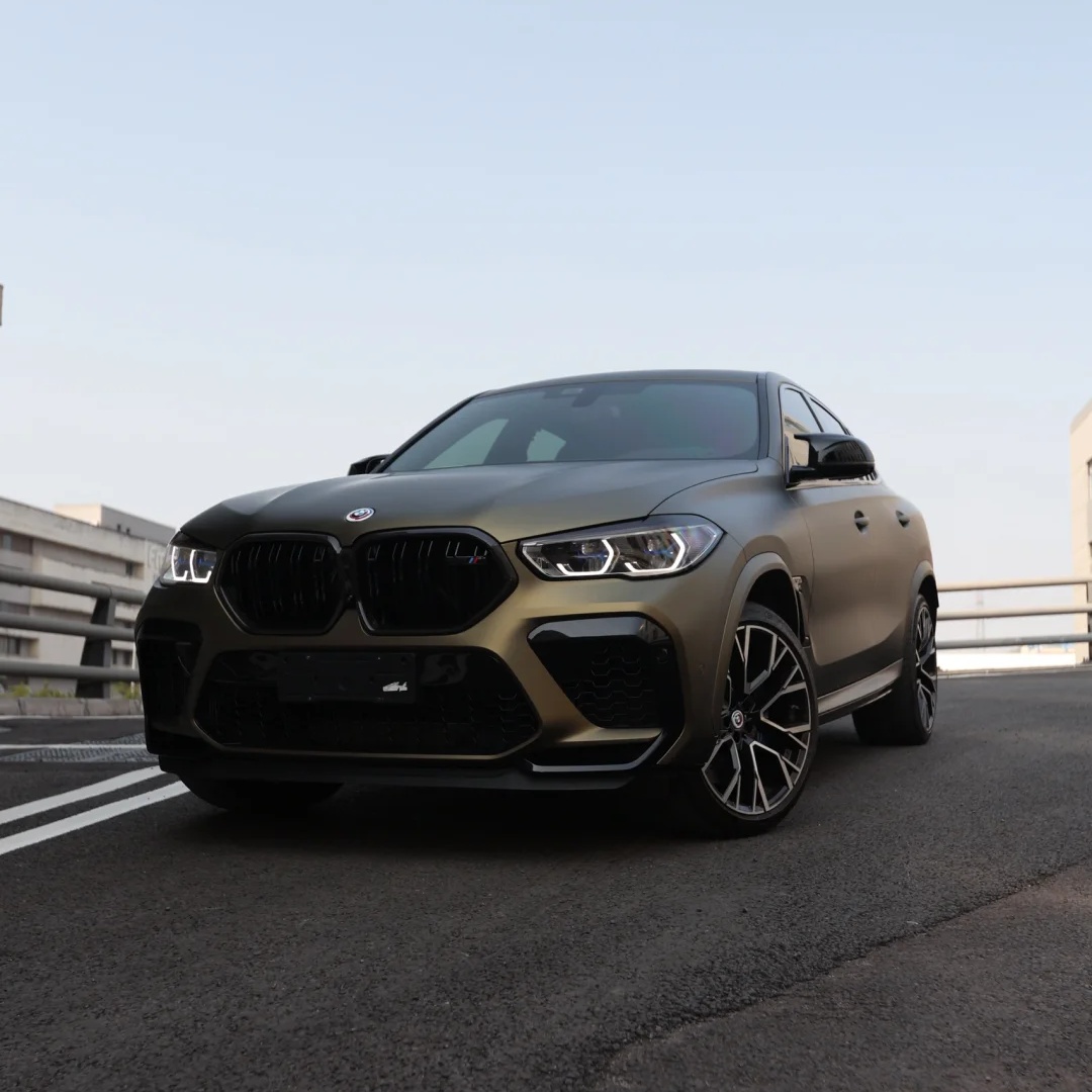 TPU Satin Gold Green Colored PPF Paint Protection Film