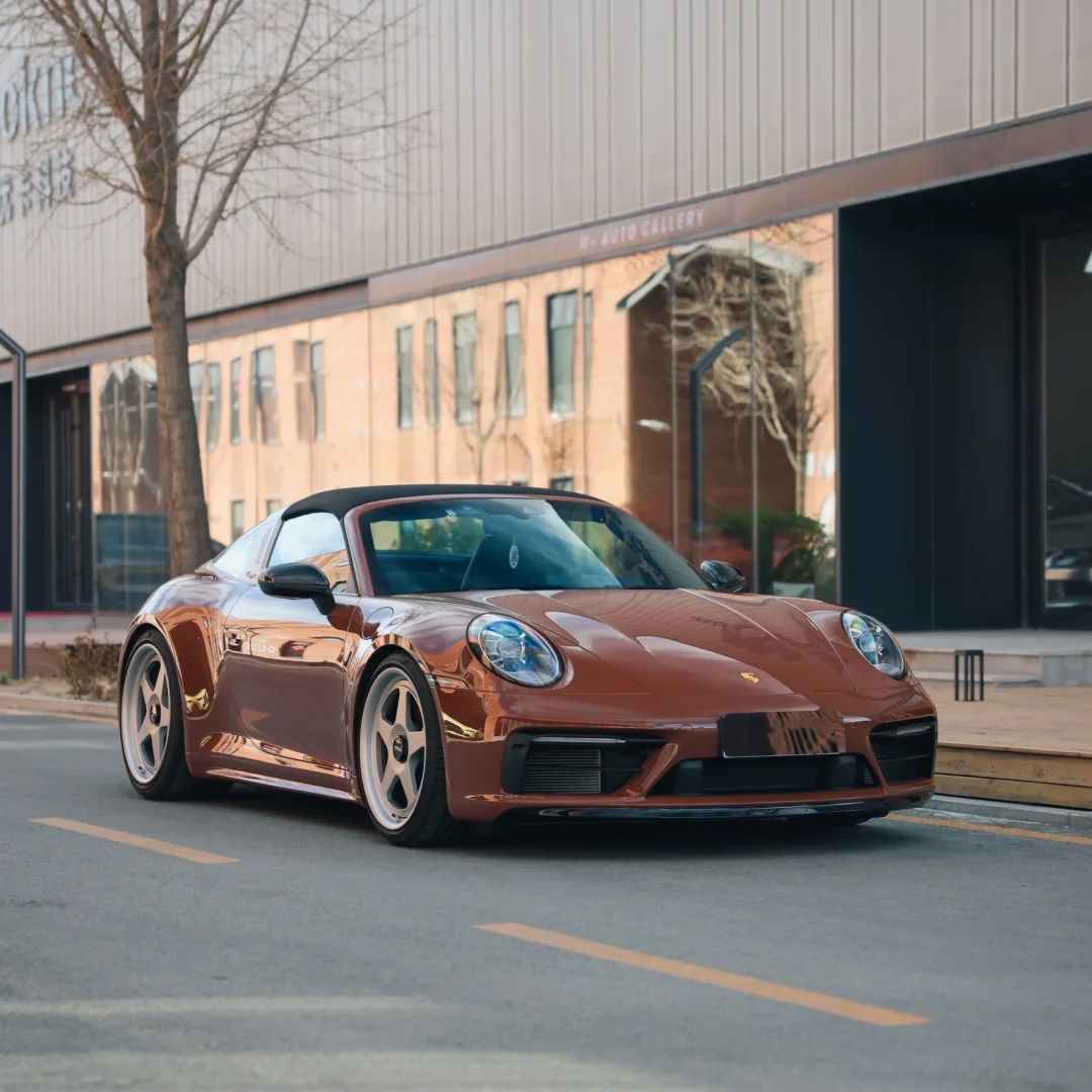 Gloss Paint Chocolate Colored PPF 