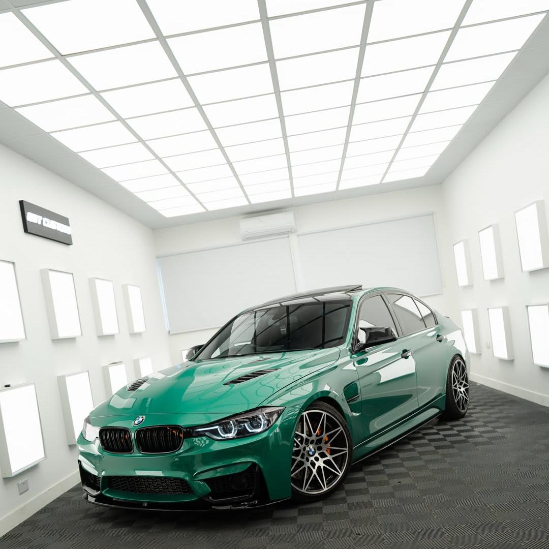  Isle Of Man Green Car Wrap