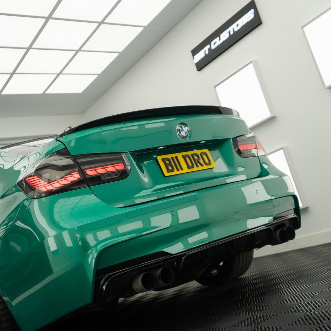 Gloss Metallic Isle Of Man Green Car Vinyl Wrap