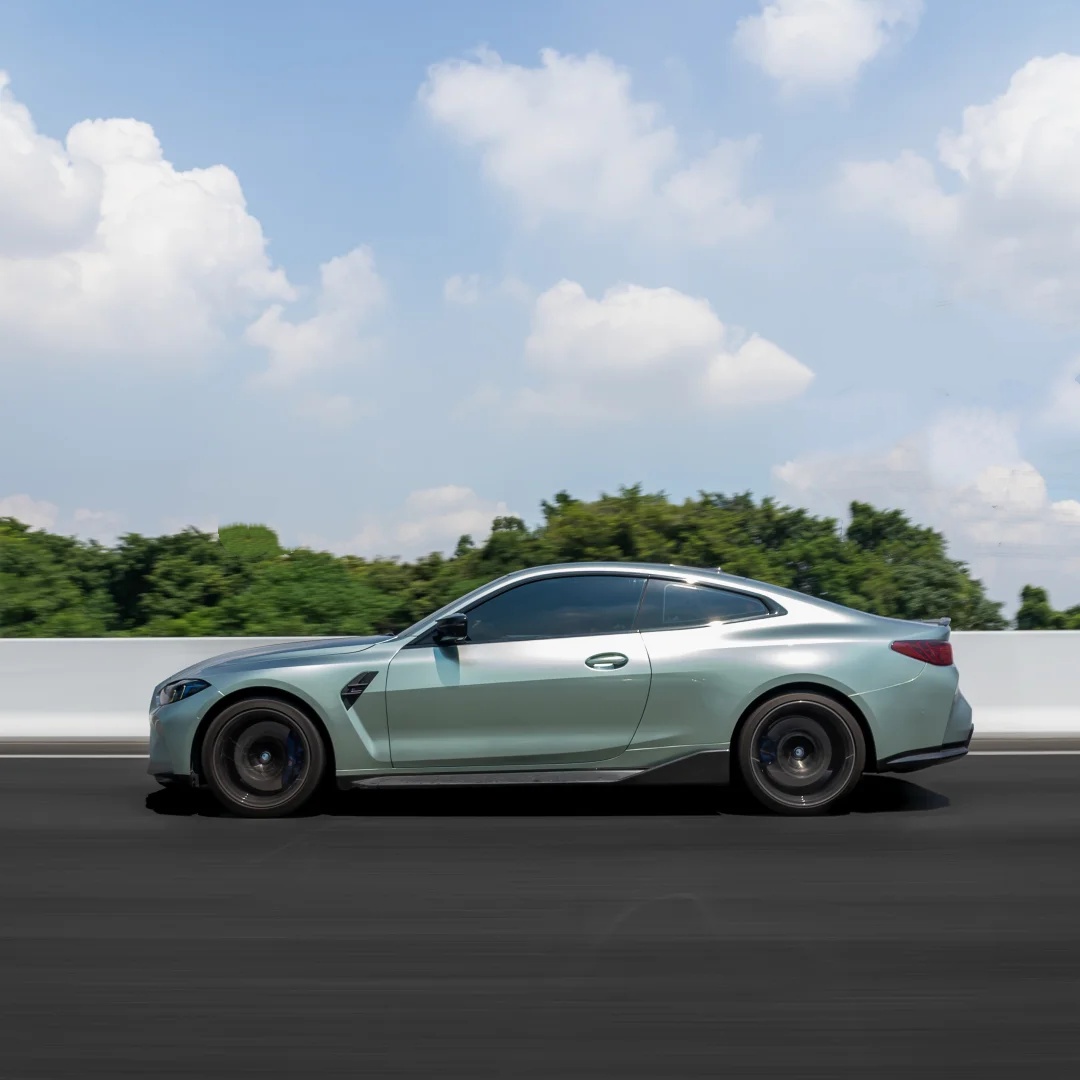 Gloss Metallic Hadlin Green Colored PPF
