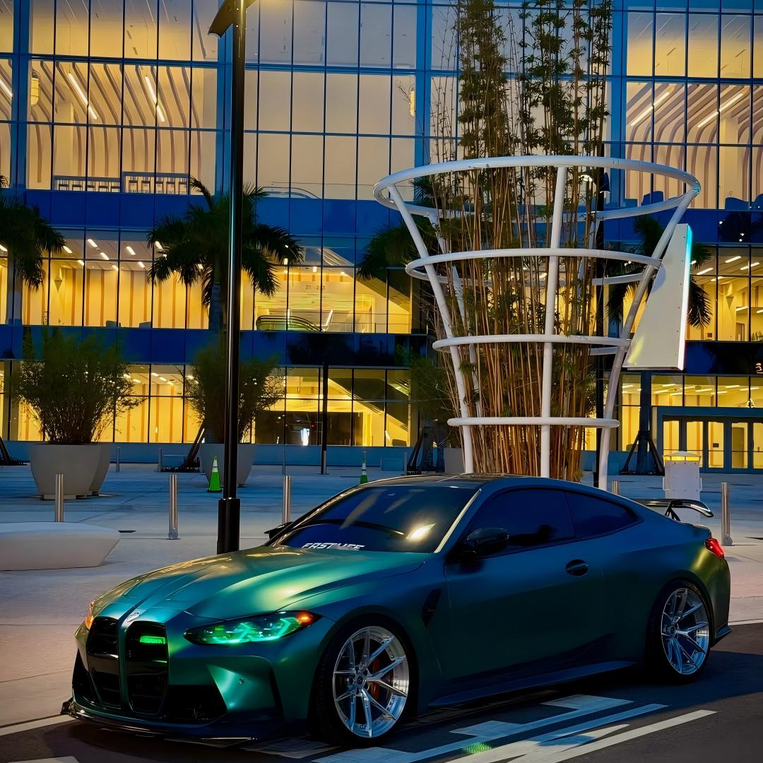 Matte Metallic Emerald Green Car Vinyl Wrap PET
