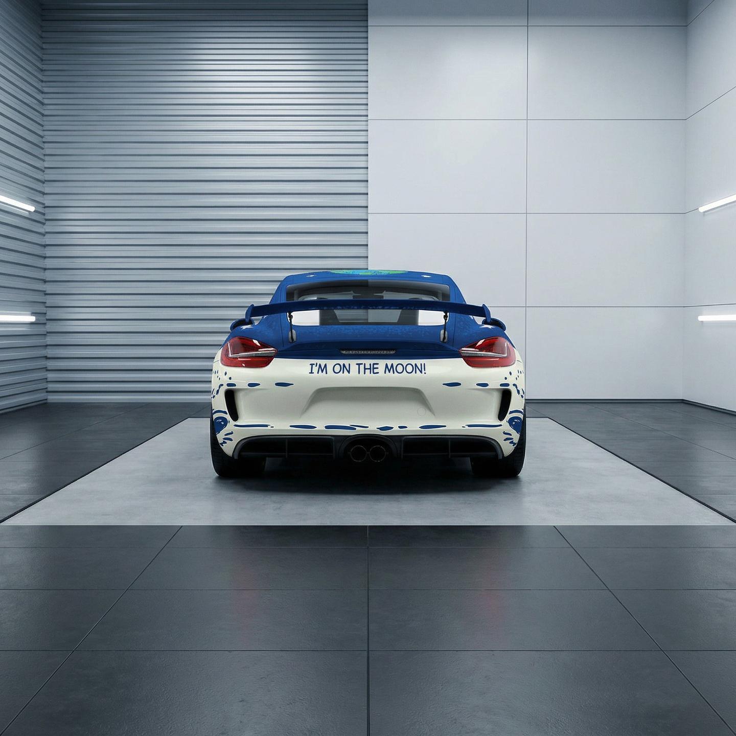 ALUKOVINYL Snoopy Animekia Custom Design Car Wrap