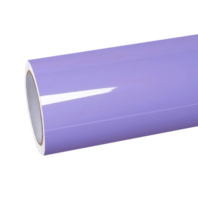 Gloss Macaron Lavender Purple Car Vinyl Wrap Tesla BMW PET 01