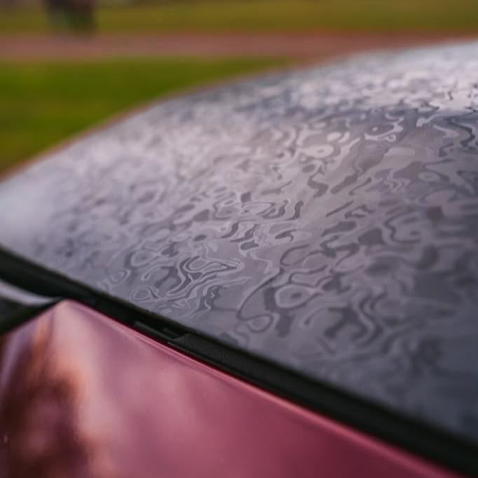 Matte Carbon Fiber Meta Cosmic Black Car Vinyl Wrap PET