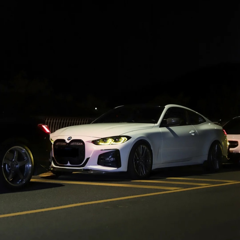 ภาพอ้างอิงสีฟิล์ม TPU Glossy Crystal White Colored PPF Paint Protection Film รหัส TPU7002 — ภาพที่ 3