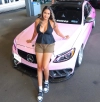 ALUKOVINYL Light Pink to Dark Pink Gradient Custom Car Wraps
