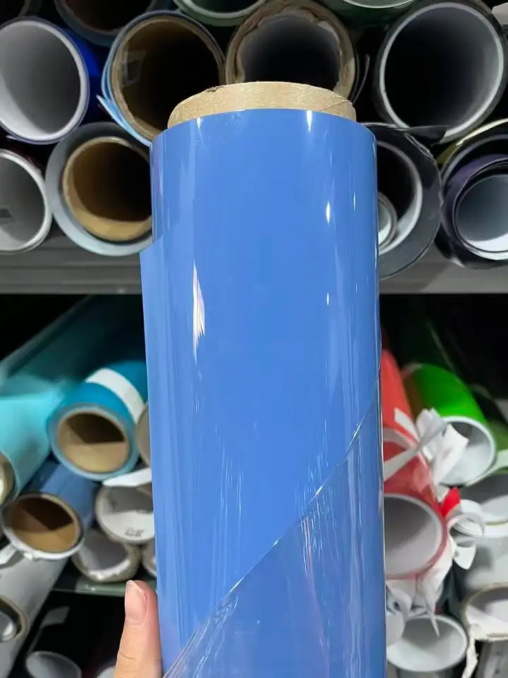 Gloss Marina Blue Car Viny Wrap
