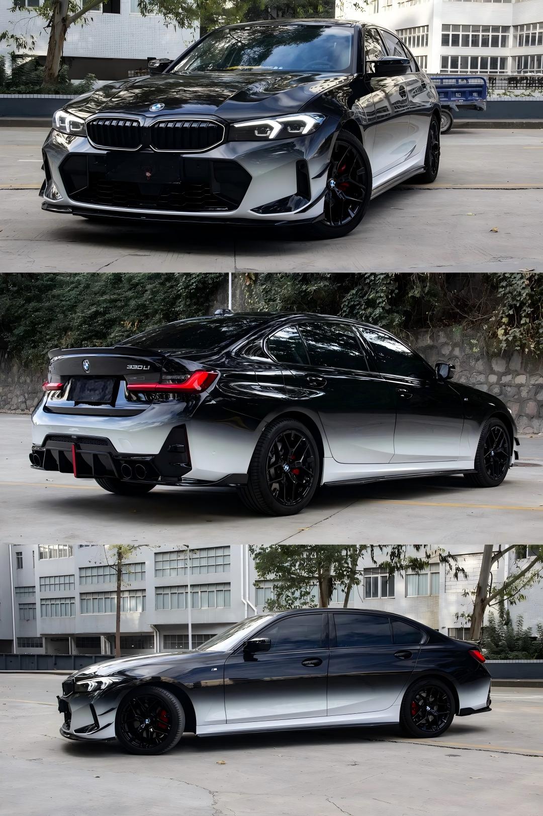 ภาพอ้างอิงสีฟิล์ม ALUKOVINYL Black to White Gradient Custom Car Wraps รหัส D0035 — ภาพที่ 10