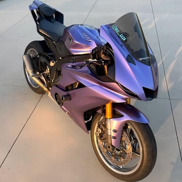Gloss Metallic Viola Purple Car Vinyl Wrap PET