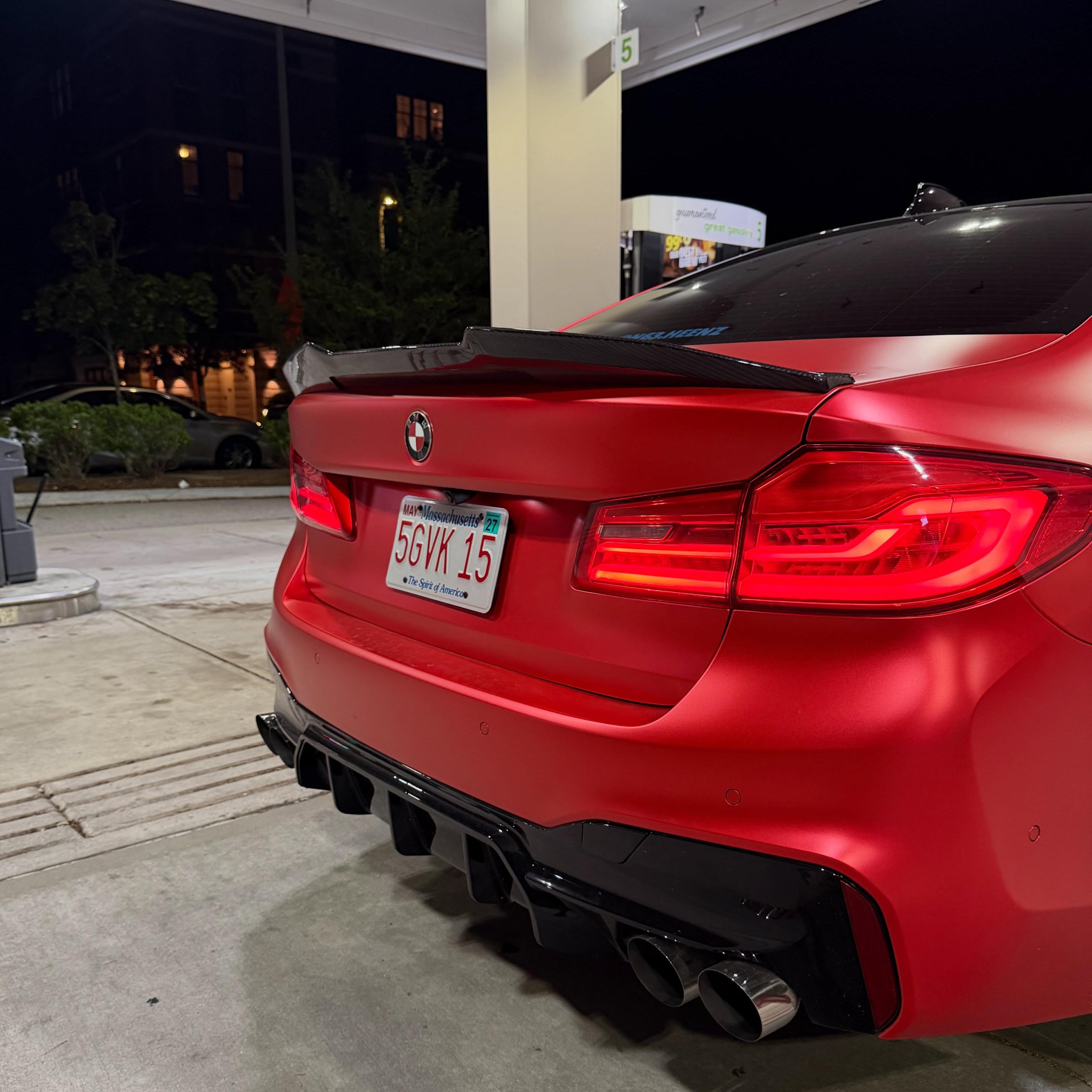 ภาพอ้างอิงสีฟิล์ม Matte Satin Red Car Vinyl Wrap PET รหัส T5017 — ภาพที่ 10