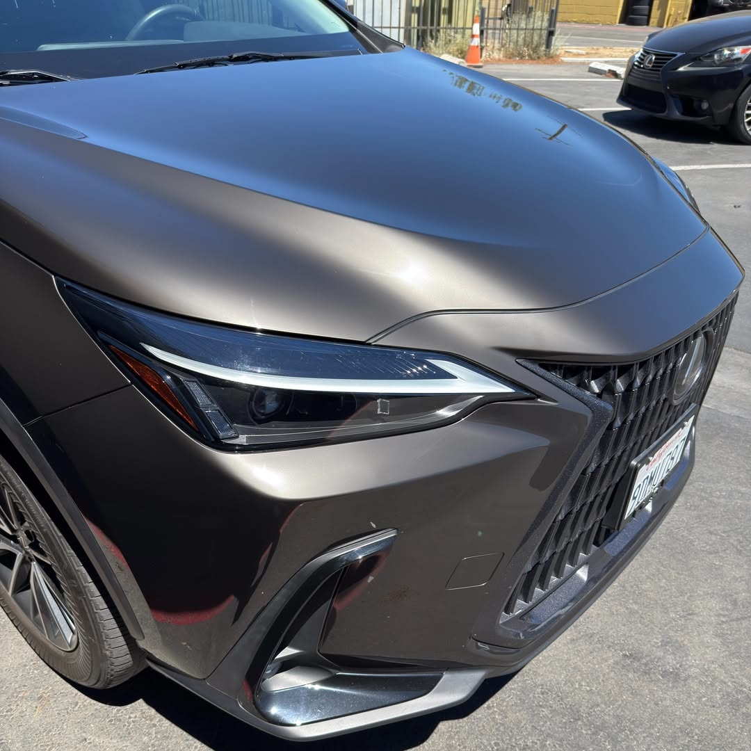 ภาพอ้างอิงสีฟิล์ม TPU Gloss Liquid Metallic Tungsten Steel Colored PPF Paint Protection Film รหัส TPUD6000D — ภาพที่ 3