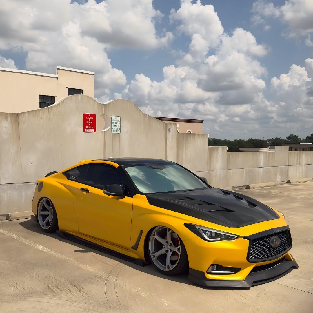 ภาพอ้างอิงสีฟิล์ม Matte Metallic Satin Energetic Yellow Car Vinyl Wrap รหัส 6011 — ภาพที่ 5