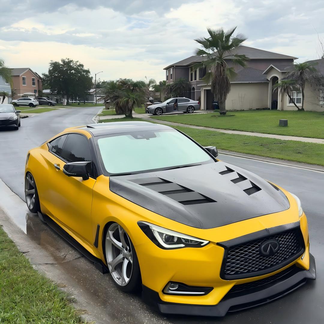 ภาพอ้างอิงสีฟิล์ม Matte Metallic Satin Energetic Yellow Car Vinyl Wrap รหัส 6011 — ภาพที่ 7