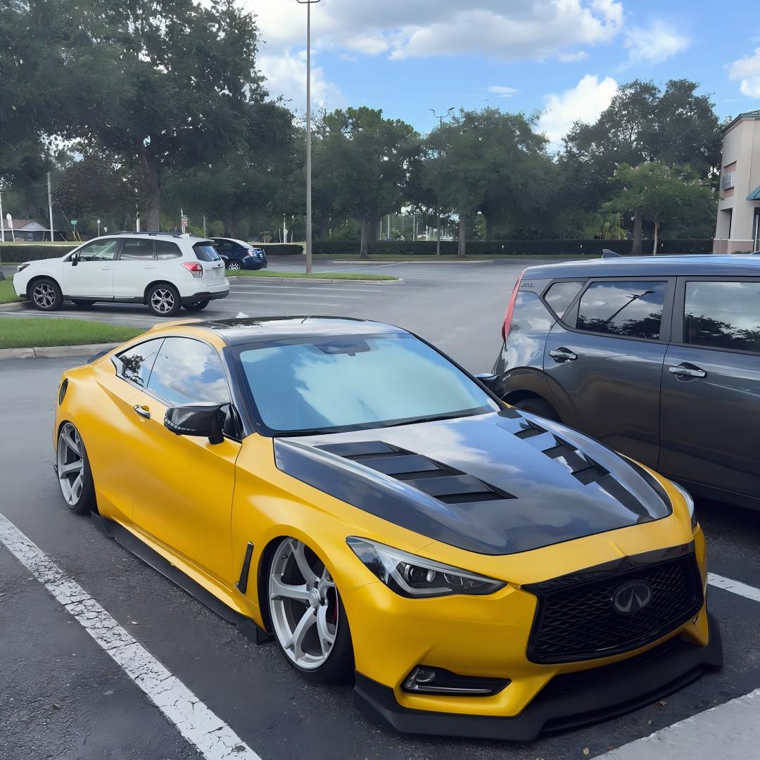 ภาพอ้างอิงสีฟิล์ม Matte Metallic Satin Energetic Yellow Car Vinyl Wrap รหัส 6011 — ภาพที่ 11