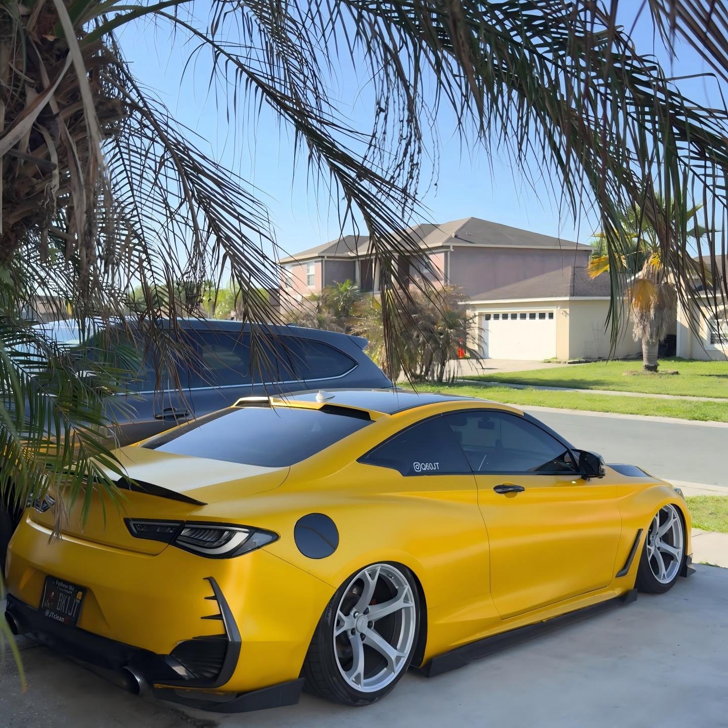 ภาพอ้างอิงสีฟิล์ม Matte Metallic Satin Energetic Yellow Car Vinyl Wrap รหัส 6011 — ภาพที่ 10